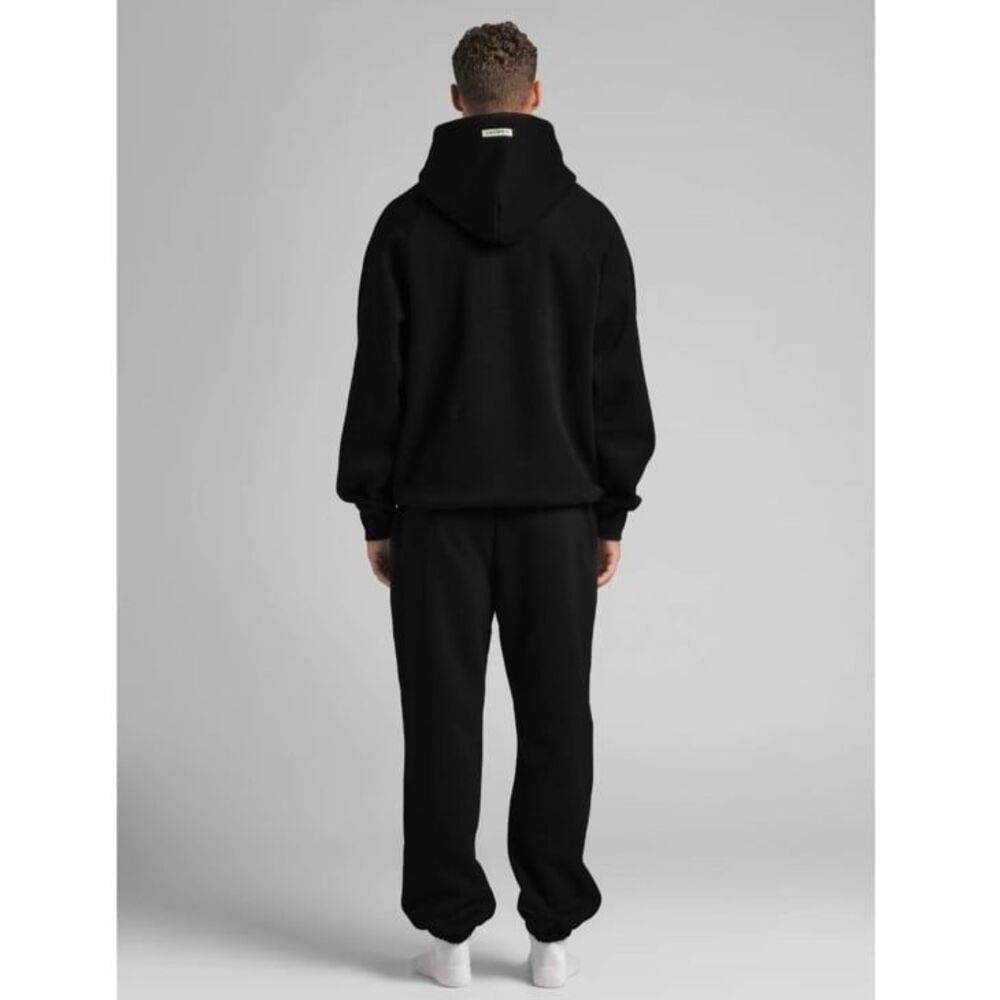 Comfrt Tranquil Jogger Oversized Sweatpants in Obsidian Black Size Large - Picture 4 of 12